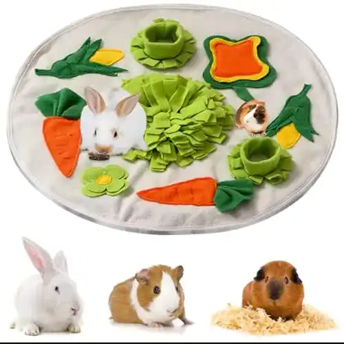 Kaninchen Spielzeug Schnüffelteppich für Meerschweinchen