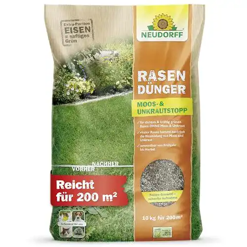 Rasenunkrautvernichter Neudorff Moos- und Unkrautstopp