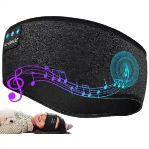 Schlafkopfhörer LC-Dolida Bluetooth Stirnband mit individueller Passform