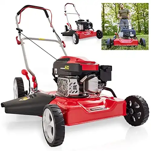 Hecht Benzinmulchmäher mit 51 cm Arbeitsbreite und 5 PS Motor