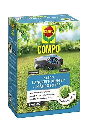 Compo Rasendünger für Rasenmäherroboter und Mulchmäher