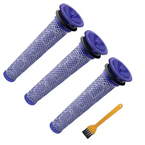 Dyson V8 Filter Abc Life 3 Stück Waschbar Pre Motor Zubehör
