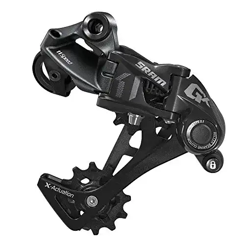 SRAM GX1 Schaltwerk in Schwarz mit langem Käfig