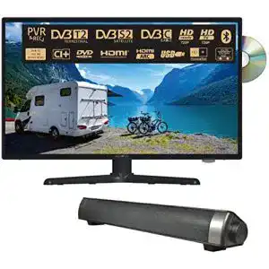 Reflexion Fernseher LDDW190SB+ mit DVD-Player und Soundbar