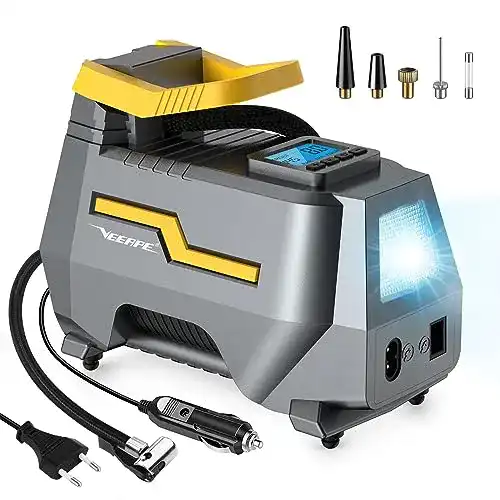 Kompakte VEEAPE Luftkompressoren für 230V und 12V