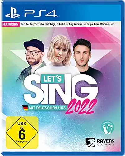 Let’s Sing 2022 für PS4 mit deutschen Hits