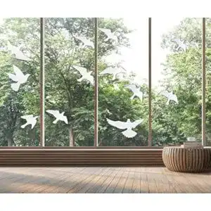 Vogelschutz-Aufkleber für Fenster zur Vermeidung von Kollisionen