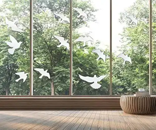 Vogelschutz-Aufkleber für Fenster zur Vermeidung von Kollisionen