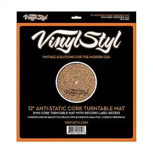Plattentellerauflage Vinyl Styl Antistatische Matte für Plattenspieler