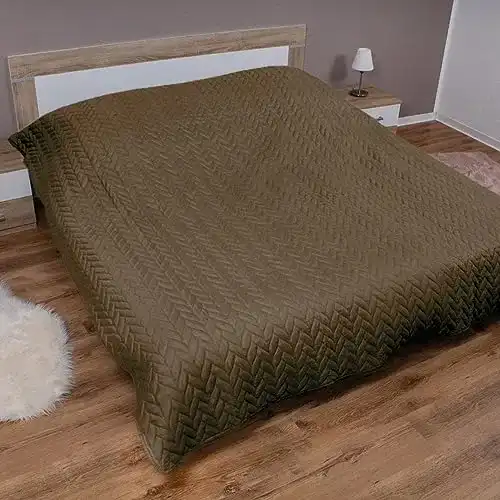 Tagesdecke Bestlivings XL (140×210 cm) mit wattierter Zwischenlage