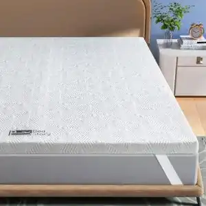 Kaltschaum-Topper BedStory 90×200 cm 5 cm Höhe, zwei Härtegrade