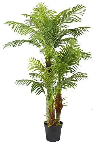 Kunstpalme Arnusa Künstliche Palme 180 cm mit 3 Stämmen
