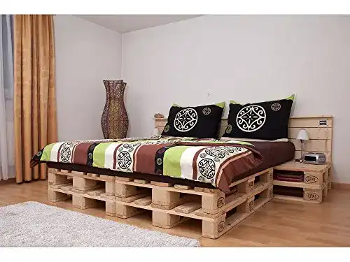 Palettenbett Schroth Home Paloma Vintage 160 x 200 aus Europaletten