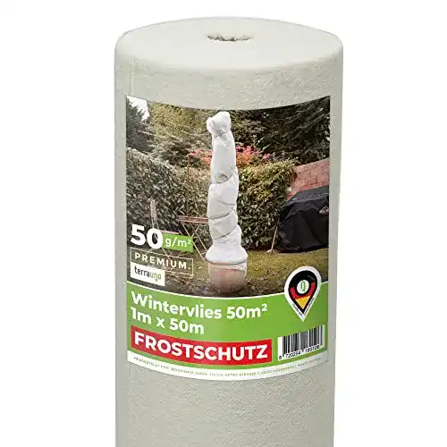 Frostschutzvlies Terrauno Wintervlies 50 g/m² 1m x 50m = 50m²