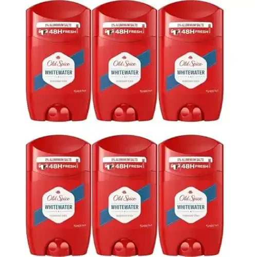 Old Spice Whitewater Deodorant Stick 6er Pack (6 x 50 ml)