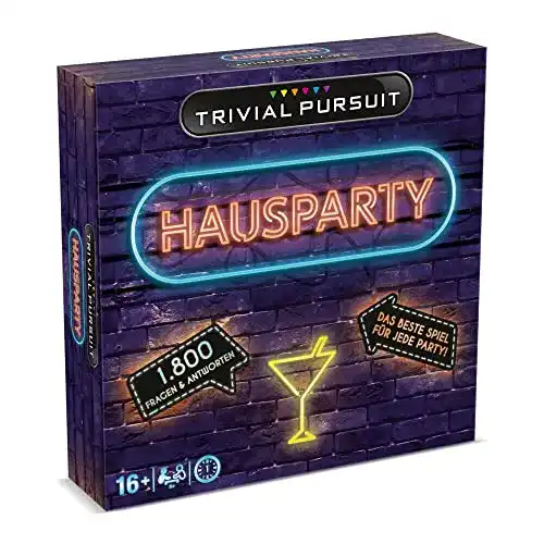 Trivial Pursuit Winning Moves Hausparty XL Edition – Quizspiel für 2+ Spieler