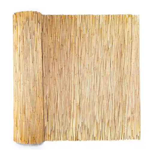 Schilfrohrmatte interGo Sichtschutzmatte 140×600 cm