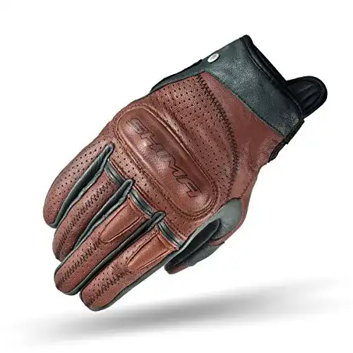 Motorradhandschuhe Shima Caliber für Herren im Retro-Stil