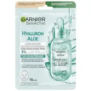 Garnier Tuchmaske für alle Hauttypen mit Hyaluronsäure und Aloe Vera