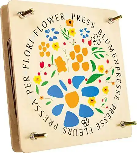 Blumenpresse aus Holz von Small Foot Design