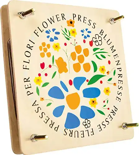Blumenpresse aus Holz von Small Foot Design