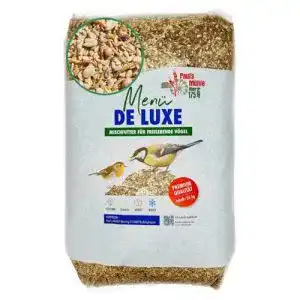 Wintervogelfutter von Pauls Mühle Wildvogelfutter Deluxe 25 kg