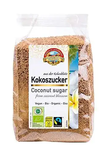 Kokosblütenzucker von Pearls of Samarkand Bio und Fairtrade