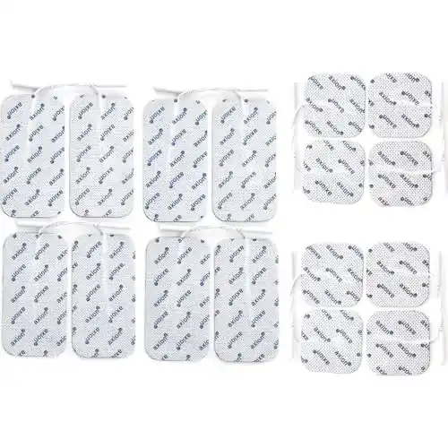 TENS-Pads Axion 16 Elektroden 10x5cm & 5x5cm mit 2mm Steckanschluss