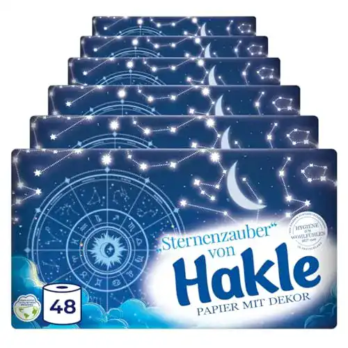 Toilettenpapier Hakle Klassisch Weiß 48 Rollen