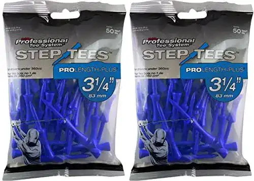 Golf-Tees Pride Sports Step Down Professional 3 1/4 Zoll