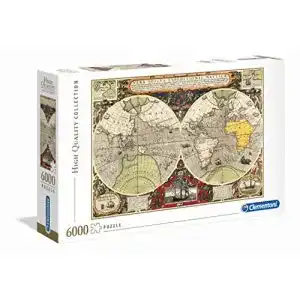 Clementoni Puzzle 32557 Antike Seekarte 6000 Teile