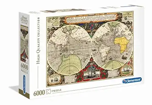 Clementoni Puzzle 32557 Antike Seekarte 6000 Teile