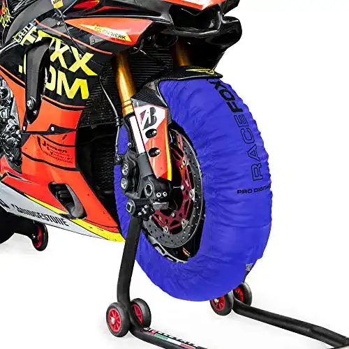 Reifenwärmer Racefoxx Pro Digital für Superbikes bis 99°C