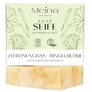 Naturseife Meina Naturkosmetik mit Zitronengras und Kurkuma
