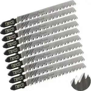 Stichsägeblätter für Holz CESFONJER 10 Stück Set