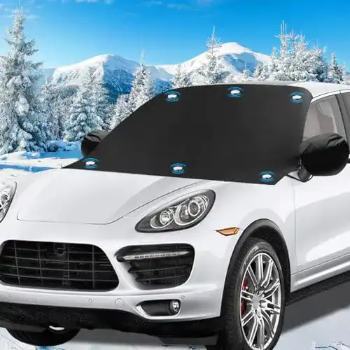 Frontscheibenabdeckung mit Magnet für Autos und SUVs