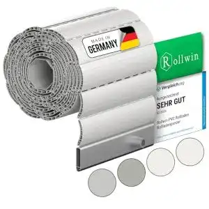 Rollladenpanzer Rollwin PVC nach Maß für Rollladenfenster und -türen
