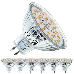 MR16 LED Eacll GU5.3 Warmweiß 6W für 50W Halogen Ersatz