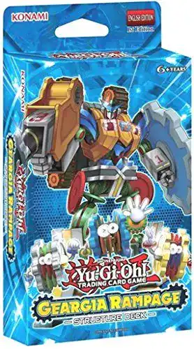 Yugioh Deck Konami Geargia Rampage für Kartenliebhaber