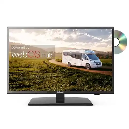 Camping Fernseher Gelhard GTV2255 LED Smart TV mit DVD