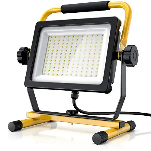 Brandson 100W LED Baustrahler mit 144 SMD LEDs