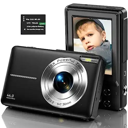 Digitalkamera für Kinder 1080P HD 44MP