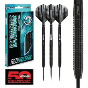 Dartpfeile Red Dragon Razor Edge Black 24 Gramm Tungsten