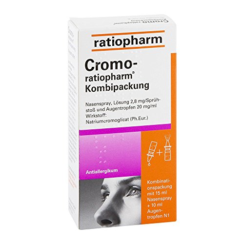 Allergie Nasenspray von Ratiopharm Cromo Kombipackung