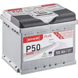 Accurat Plus P50 Autobatterie – 12V, 50Ah, 510A für Fahrzeuge