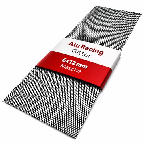 Streckmetall Recambo 100x33cm Aluminium Renngitter für Autoanwendungen