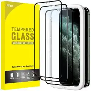 Jetech Full Screen Panzerglas für iPhone 11 Pro Max und XS Max