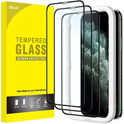 Jetech Full Screen Panzerglas für iPhone 11 Pro Max und XS Max