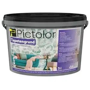 Pictolor Tapetengrund 5 Liter Weiß für Innenräume