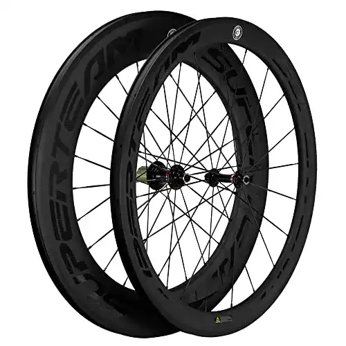 Rennrad Laufradsatz Superteam 50/88 Carbon 700C für U-Form